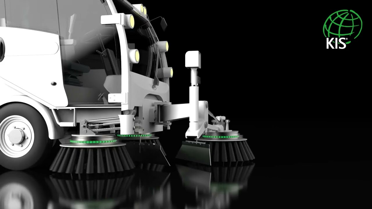Poster for KIS Slewing rings in street sweepers